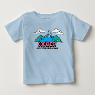 Cookie Monster   Cookies immer die richtige Antwor Baby T-shirt