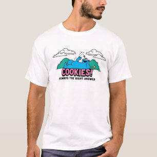 Cookie Monster Cookies immer die richtige Antwor T-Shirt