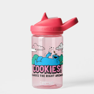 Cookie Monster   Cookies immer die richtige Antwor Trinkflasche