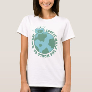Cookie Monster Cookies machen die Welt zum Allta T-Shirt