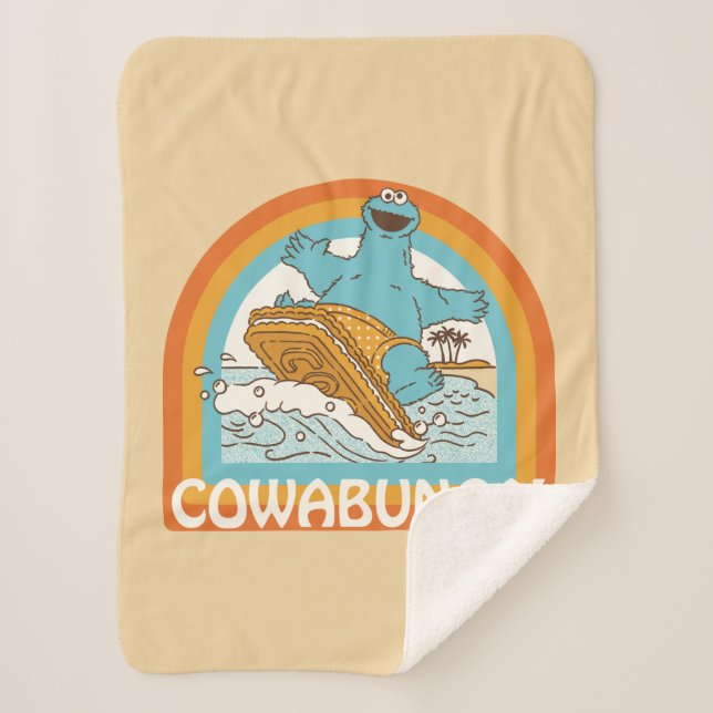 Cookie Monster Cowabunga! Sherpadecke (Vorderseite)
