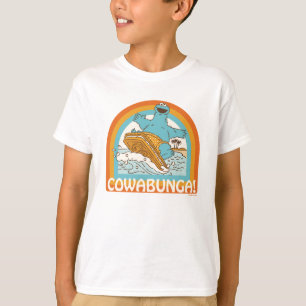 Cookie Monster Cowabunga! T-Shirt