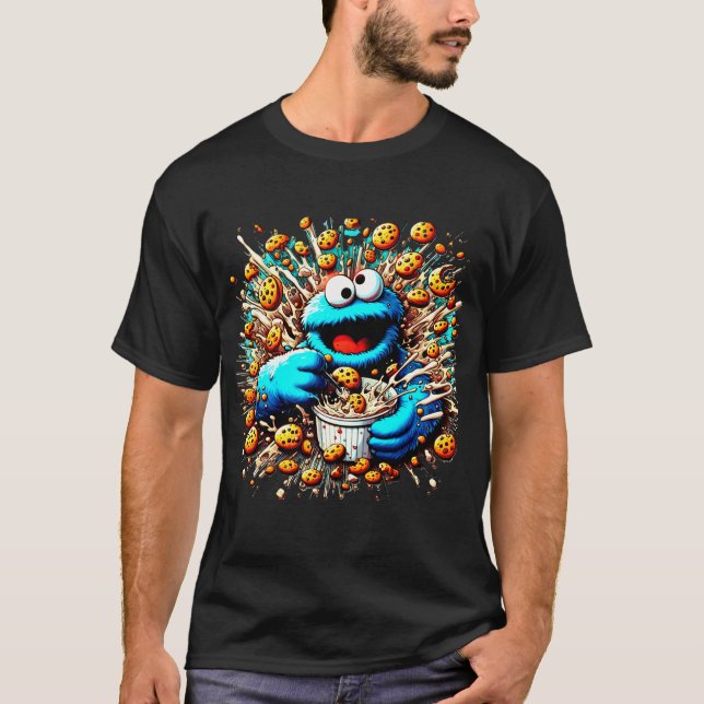 Cookie Monster Craze T-Shirt (Vorderseite)