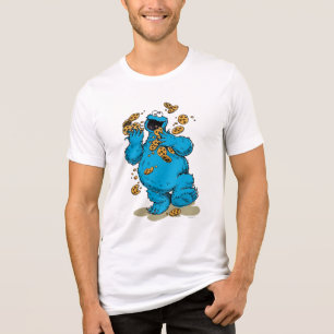 Cookie Monster Crazy Cookies Tri-Blend Shirt