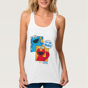Cookie Monster & Elmo Ha Ha Yeah Tank Top