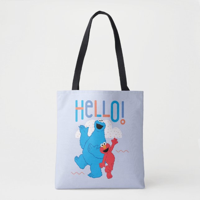 Cookie Monster & Elmo Hallo! (Vorderseite)
