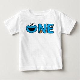 Cookie Monster Erster Geburtstag Baby T-shirt