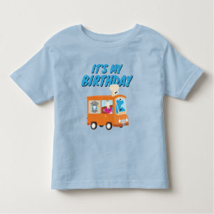 Cookie Monster Food Truck Es ist mein Geburtstag Kleinkind T-shirt