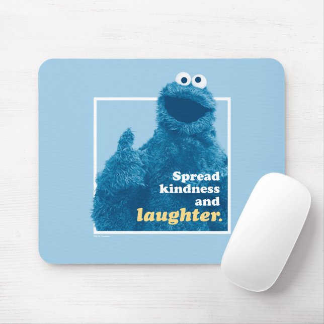 Cookie Monster | Freude und Lachen verbreiten Mousepad (Mit Mouse)
