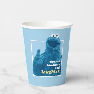 Cookie Monster Freude und Lachen verbreiten Pappbecher