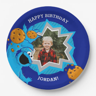 Cookie Monster Geburtstag Pappteller