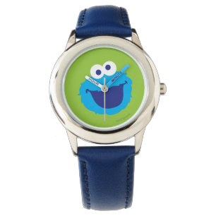 Cookie Monster-Gesicht Armbanduhr