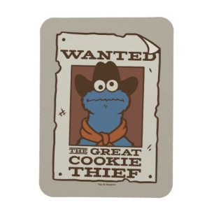 Cookie Monster   Gewollt Poster Magnet