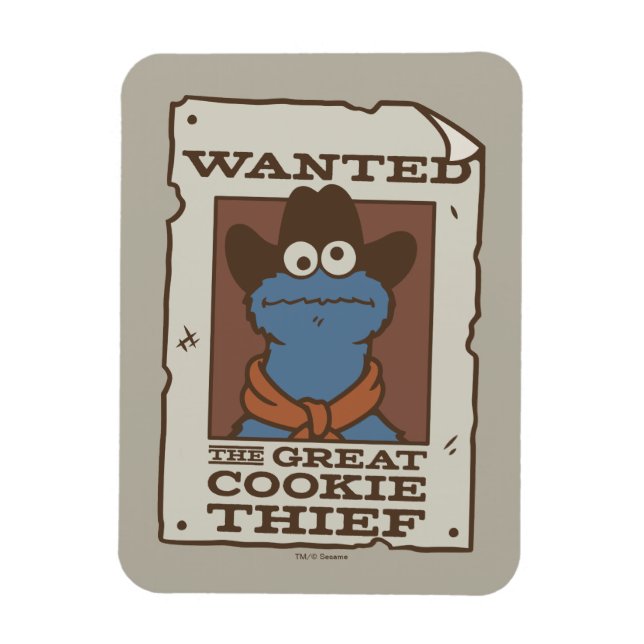 Cookie Monster | Gewollt Poster Magnet (Vertikal)