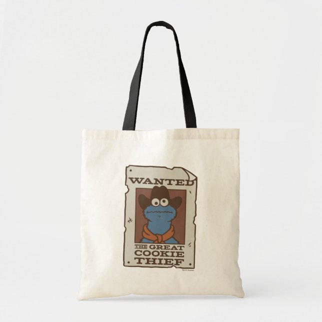 Cookie Monster | Gewollt Poster Tragetasche (Vorne)