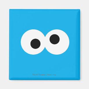 Cookie Monster großes Gesicht Magnet