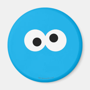 Cookie Monster großes Gesicht Magnet