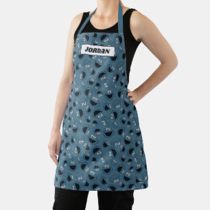 Cookie Monster Ich habe Hunger Muster Schürze