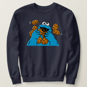 Cookie Monster isst alle Kekse Sweatshirt
