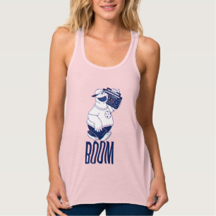 Cookie Monster Jamming mit der Boom Box Tank Top