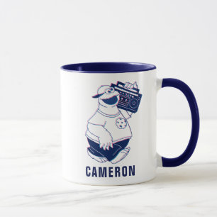 Cookie Monster Jamming mit der Boom Box Tasse