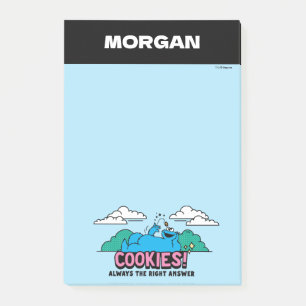 Cookie Monster   Kekse sind immer die richtige Ant Post-it Klebezettel