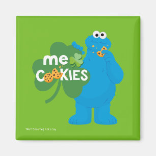 Cookie Monster   Kleeblatt Liebe Magnet