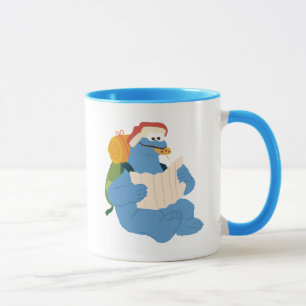 Cookie Monster Lesen einer Karte Tasse