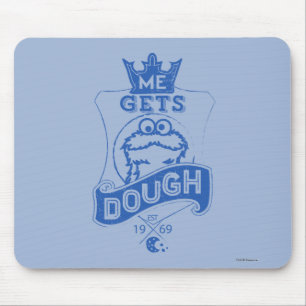 Cookie Monster Me bekommt Teig Mousepad