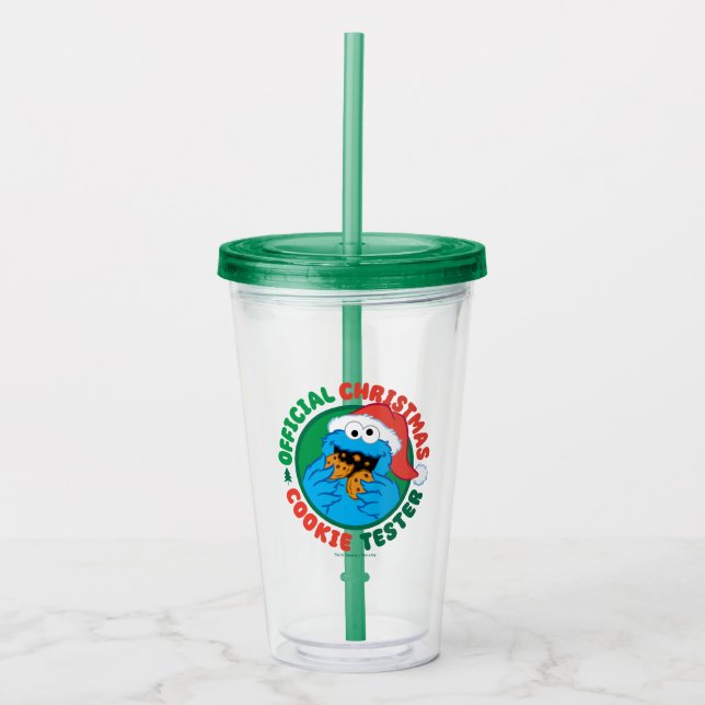 Cookie Monster | Offizieller Weihnachtskochtest Acryltrinkbecher (Vorderseite)