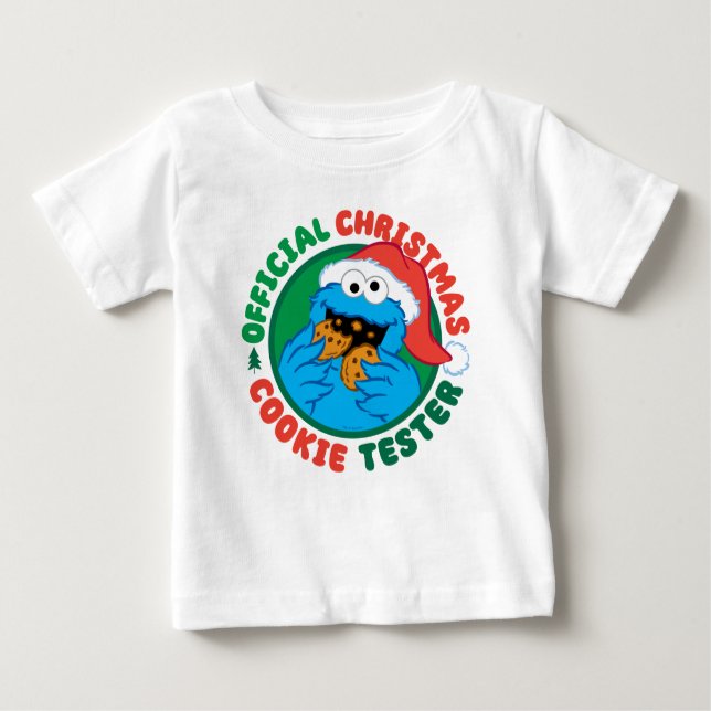 Cookie Monster | Offizieller Weihnachtskochtest Baby T-shirt (Vorderseite)