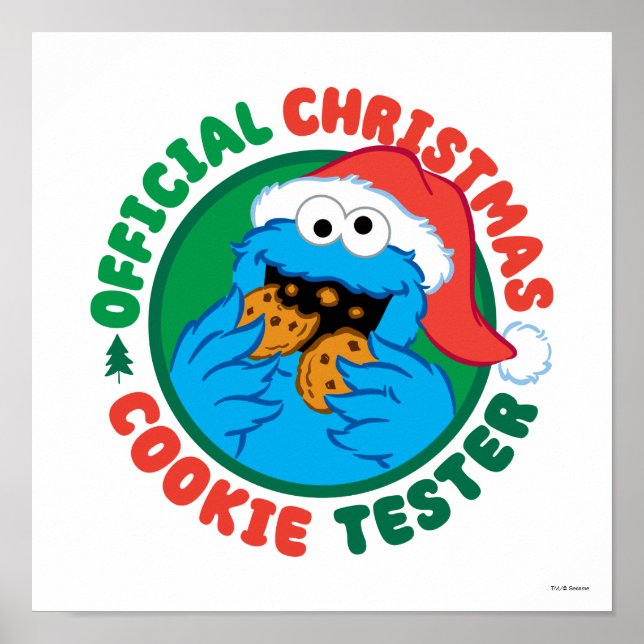 Cookie Monster | Offizieller Weihnachtskochtest Poster (Vorne)