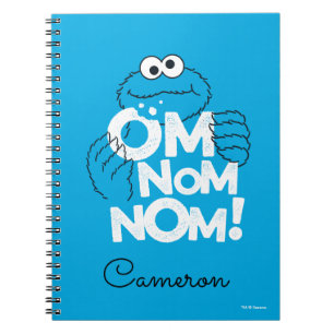 Cookie Monster Om Nom Nom! Notizblock