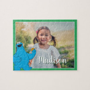 Cookie Monster Personalisiertes Foto Puzzle