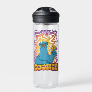 Cookie Monster   Psychedelisch   Name hinzufügen Trinkflasche