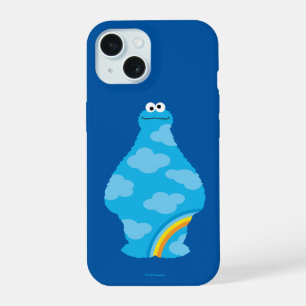 Cookie Monster Regenbögen iPhone 15 Hülle