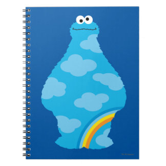 Cookie Monster Regenbögen Notizblock