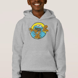 Cookie Monster Retro Hoodie