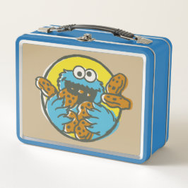 Cookie Monster Retro Metall Lunch Box