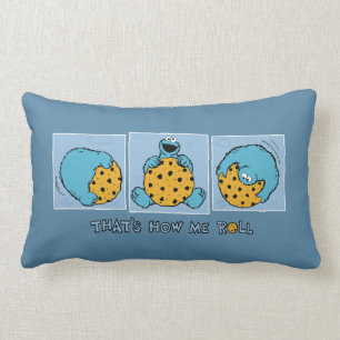 Cookie Monster   So rolle ich Lendenkissen