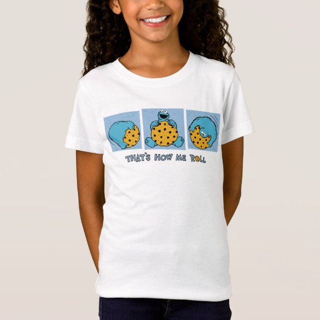 Cookie Monster | So rolle ich T-Shirt (Vorderseite)