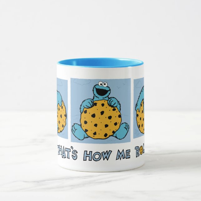 Cookie Monster | So rolle ich Tasse (Zentrum)