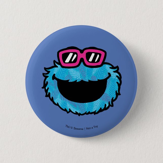 Cookie Monster | Sommer Stimmung Button (Vorderseite)