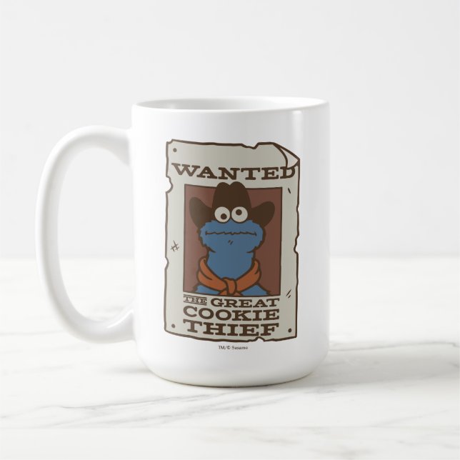 Cookie Monster | Steckbrief Kaffeetasse (Links)