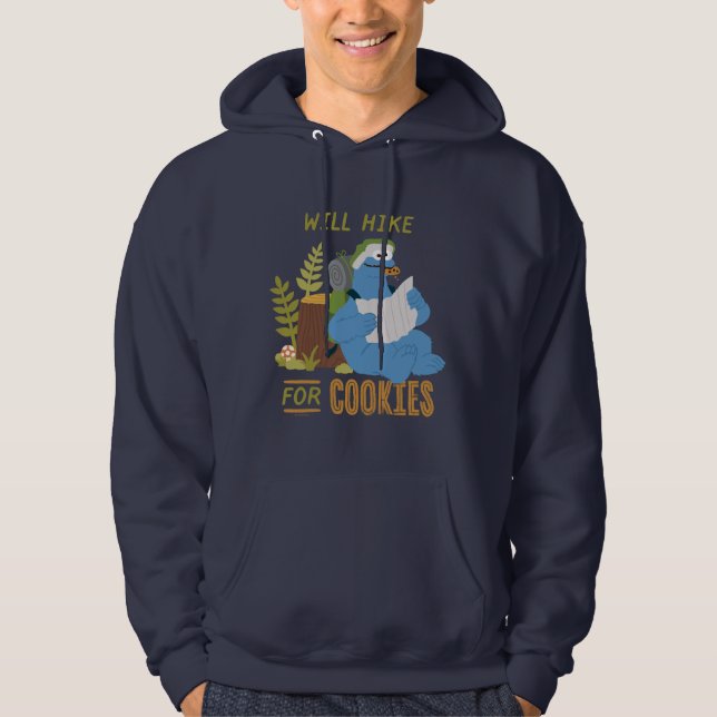 Cookie Monster | Steigt für Cookies Hoodie (Vorderseite)