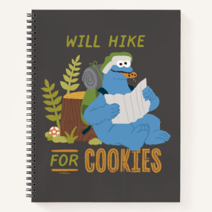 Cookie Monster   Steigt für Cookies Notizbuch