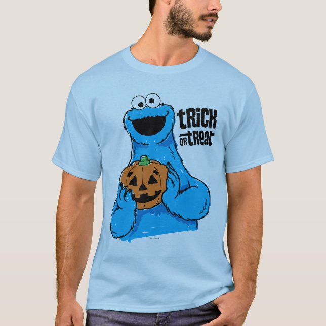 Cookie-Monster - Süßes oder Saures T-Shirt (Vorderseite)