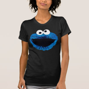 Cookie Monster Trend Wasserfarbe T-Shirt