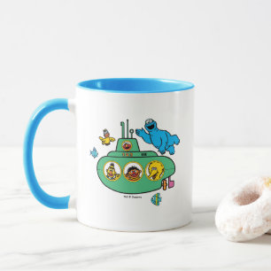 Cookie Monster und Sesam Pals U-Boot Tasse