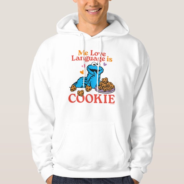 Cookie Monster | Valentinstag-Zitat Hoodie (Vorderseite)